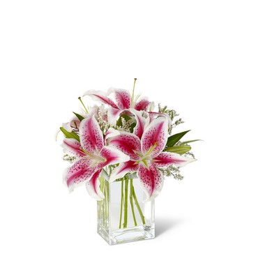 Pink Lily Bouquet - Victor Mathis Florist - Louisville
